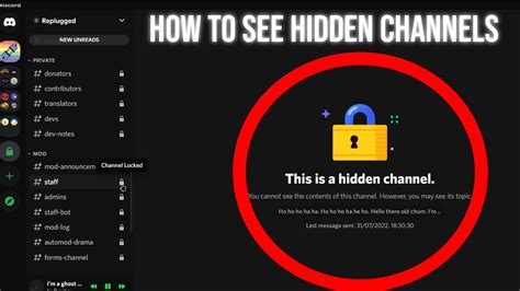 discord see hidden channels